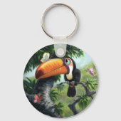 Fall der Schmetterlinge Schlüsselanhänger (Vorderseite)