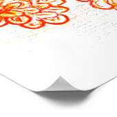 Fall der Sonne Poster (Ecke)