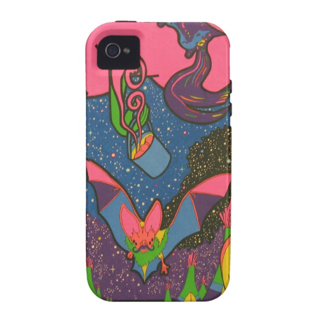 FALL DER TIPI-ZEIT-REISE-IPHONE 4 Case-Mate iPhone HÜLLE (Rückseite)