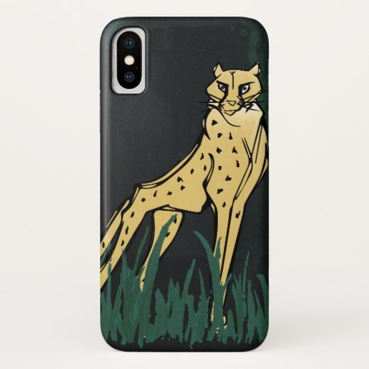 Fall der unzähligen Cheetah Case-Mate iPhone Hülle (Rückseite)