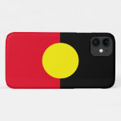 Fall des Aborigine-Flag Case-Mate iPhone Hülle (Rückseite (Horizontal))
