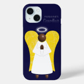 Fall des afroamerikanischen Guardian Angel iPhone Case-Mate iPhone Hülle (Rückseite)