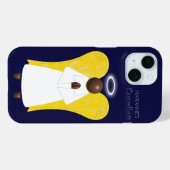 Fall des afroamerikanischen Guardian Angel iPhone Case-Mate iPhone Hülle (Rückseite (Horizontal))