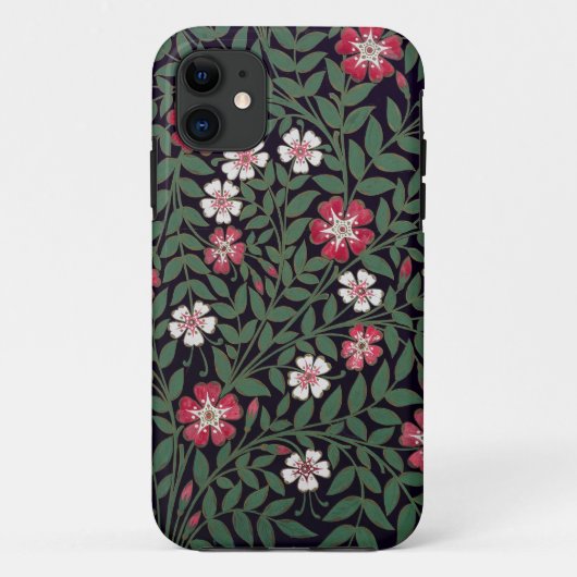 Fall des Blumenmuster-iPhone4 Case-Mate iPhone Hülle (Rückseite)