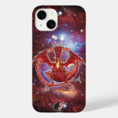 Fall des Cosmic Dragon Case-Mate iPhone Hülle (Rückseite)