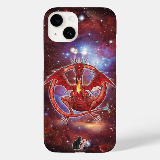 Fall des Cosmic Dragon Case-Mate iPhone Hülle (Rückseite)