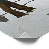 "Fall des Cowboy" von Frederic Remington Poster (Ecke)