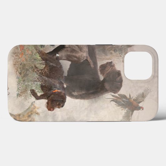 Fall des deutschen Drahthaars Pointer Case-Mate iP iPhone Hülle (Rückseite (Horizontal))
