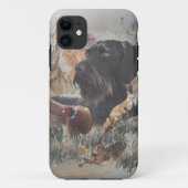 Fall des deutschen Drahthaars Pointer Case-Mate iP iPhone Hülle (Rückseite)