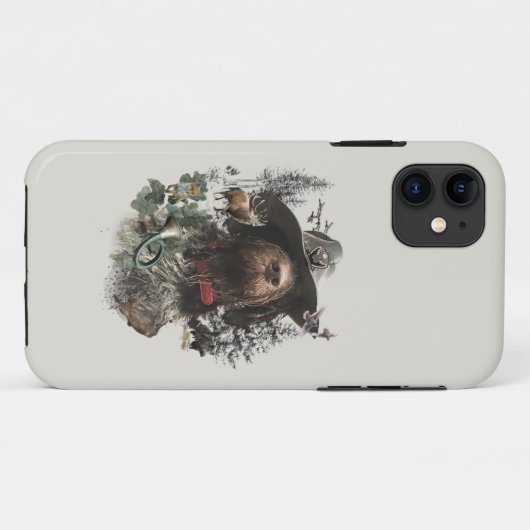 Fall des deutschen Drahthaars Pointer Case-Mate iP iPhone Hülle (Rückseite (Horizontal))