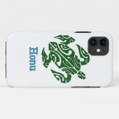 Fall des gefährdeten Stammes Hawaiian Green Sea Tu Case-Mate iPhone Hülle (Rückseite (Horizontal))