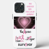 Fall des Krebsbewusstseins Case-Mate iPhone Hülle (Rückseite)