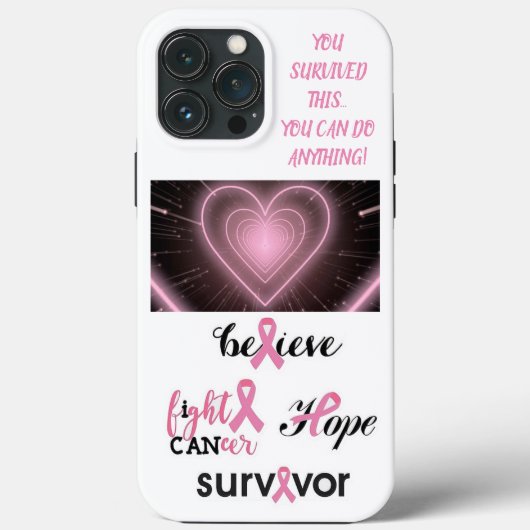 Fall des Krebsbewusstseins Case-Mate iPhone Hülle (Rückseite)