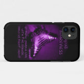Fall des Lupus-Bewusstseins-iPhone5 Case-Mate iPhone Hülle (Rückseite (Horizontal))