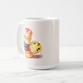 Fall des Muffin Tower Kaffeetasse (Vorderseite Links)