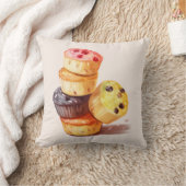 Fall des Muffin Tower Kissen (Decke)
