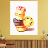 Fall des Muffin Tower Leinwanddruck (Insitu (Wohnzimmer))