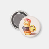 Fall des Muffin Tower Magnet (Vorderseite/Rückseite)