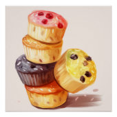 Fall des Muffin Tower Poster (Vorderseite)