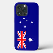 Fall des patriotischen australischen Flaggen Case- Case-Mate iPhone Hülle (Rückseite)