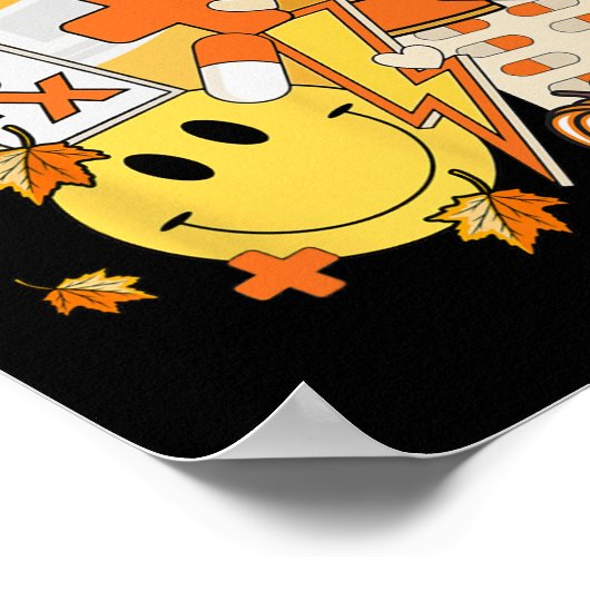 Fall des Pharmacy Tech Techniker Apotheker Poster (Ecke)