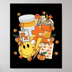 Fall des Pharmacy Tech Techniker Apotheker Poster