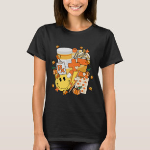Fall des Pharmacy Tech Techniker Apotheker T-Shirt