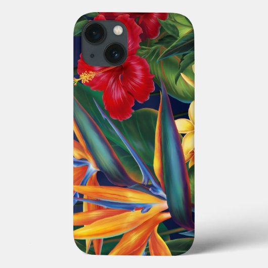 Fall des tropischen Paradieses Hawaiian iPad Case-Mate iPhone Hülle (Rückseite)