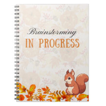 Fall Design Brainstorming im Progress-Notebook