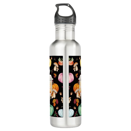 Fall Design Edelstahlflasche (Rückseite)