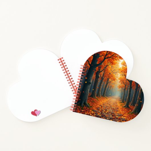 Fall-Design-Notebook Notizblock (Innenseite)