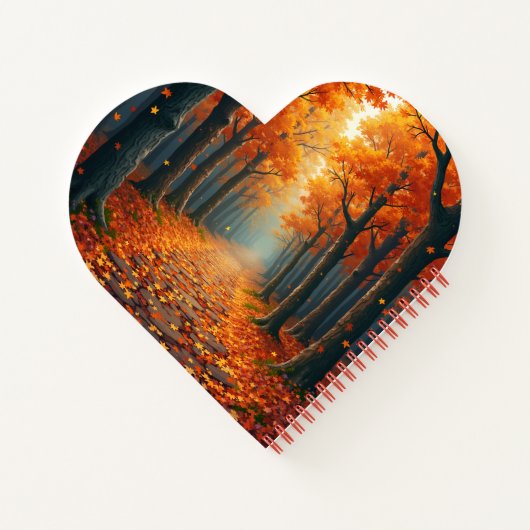 Fall-Design-Notebook Notizblock (Rückseite)