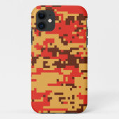 Fall Digital Camouflage Muster Case-Mate iPhone Hülle (Rückseite)