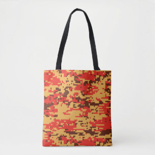 Fall Digital Camouflage Muster Tasche