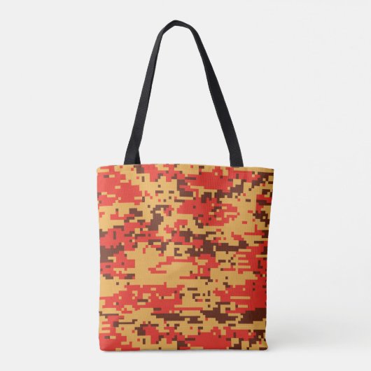 Fall Digital Camouflage Muster Tasche (Rückseite)