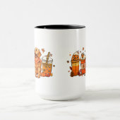 Fall Dog Tasse, Golden Retriever, Fall Vibes Tasse (Zentrum)