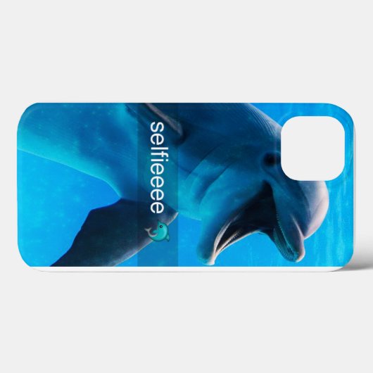 Fall Dolphin iPhone Case-Mate iPhone Hülle (Rückseite (Horizontal))