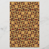 Fall Doodles Briefpapier (Vorderseite)