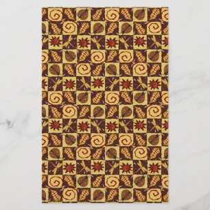 Fall Doodles Briefpapier