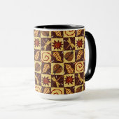 Fall Doodles Tasse (VorderseiteRechts)