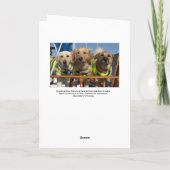 Fall dort in der Gruß-Karte Karte (Rückseite)