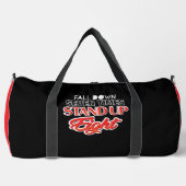 Fall Down Seven Stand Up Eight Duffle Bag (Vorderseite)