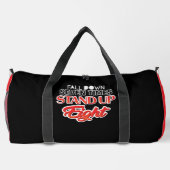 Fall Down Seven Stand Up Eight Duffle Bag (Rückseite)