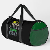 Fall Down Seven Stand Up Eight Duffle Bag (Rechte Ecke)