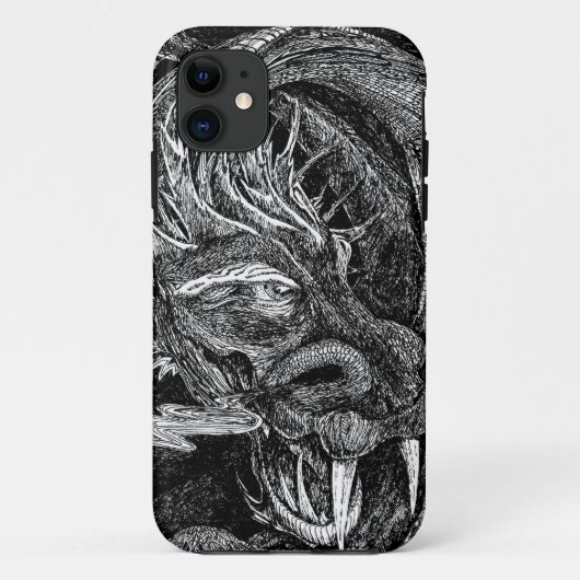Fall Dragon iPhone Case-Mate iPhone Hülle (Rückseite)