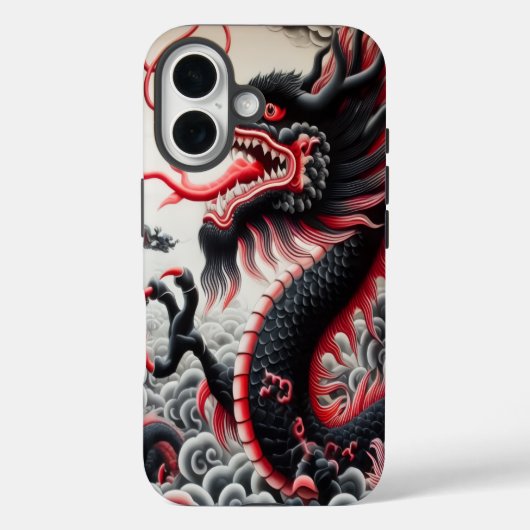 Fall Dragon iPhone Case-Mate iPhone Hülle (Rückseite)