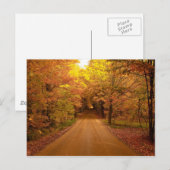 Fall Drive Color Tour Postkarte (Vorne/Hinten)