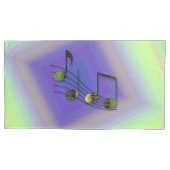 Fall Dubstep Notes Pillow Kissenbezug (Vorderseite)