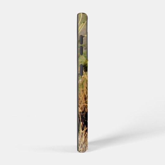 Fall: Egret im Gras Samsung Galaxy Hülle (Rechte Seite)