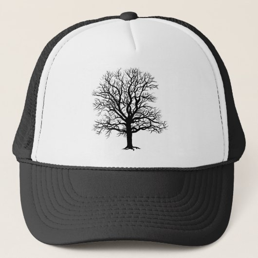 Fall-Eiche Truckerkappe (Vorderseite)